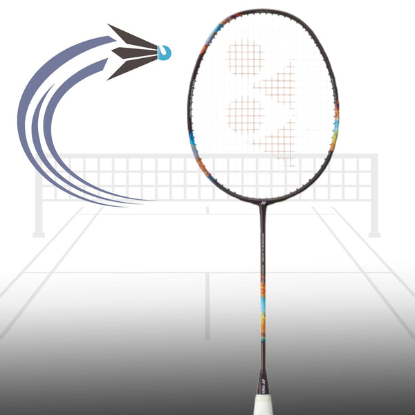 Yonex Nano Flare 700 Pro Unstrung Badminton Racquet, 4U5 – Midnight Purple | Lightweight & Speedy Performance