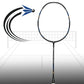 Exergy Aqualight Badminton Racket - Lightweight 75g, 28 lbs Tension, Pre-Strung with Full Cover - Best Price online Prokicksports.com