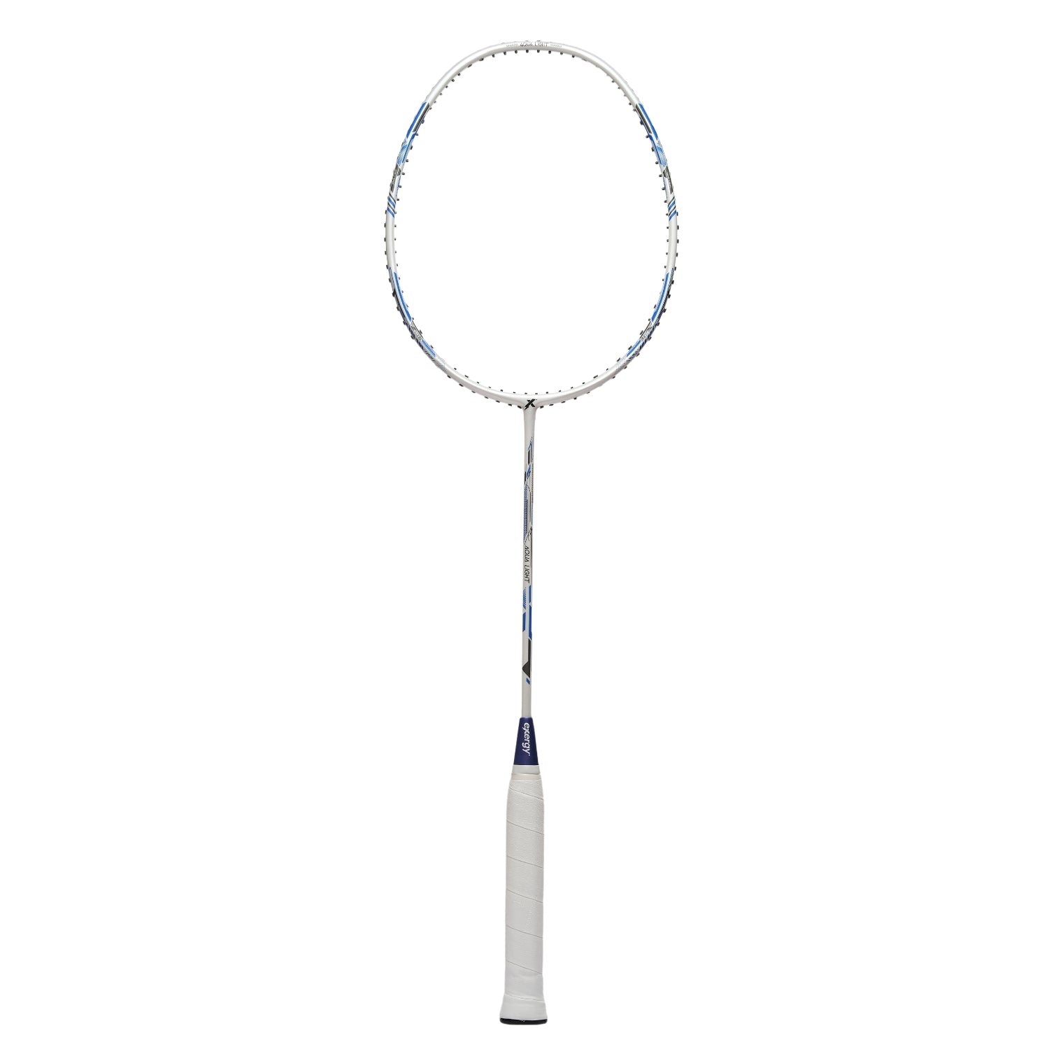 Exergy Aqualight Badminton Racket - Lightweight 75g, 28 lbs Tension, Pre-Strung with Full Cover - Best Price online Prokicksports.com