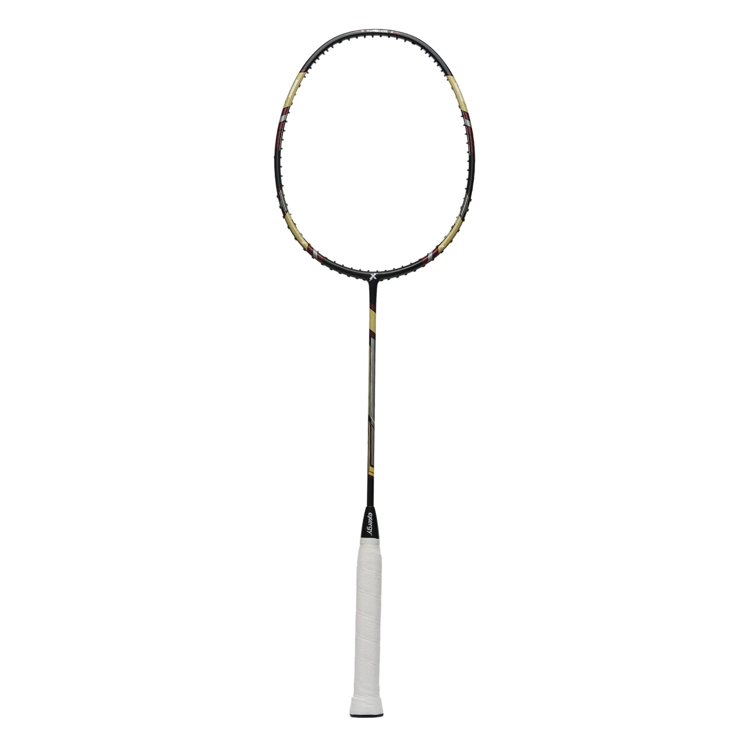 Exergy Hurricane Badminton Racket - Lightweight 77g, 32 lbs Tension, Pre-Strung with Full Cover - Best Price online Prokicksports.com