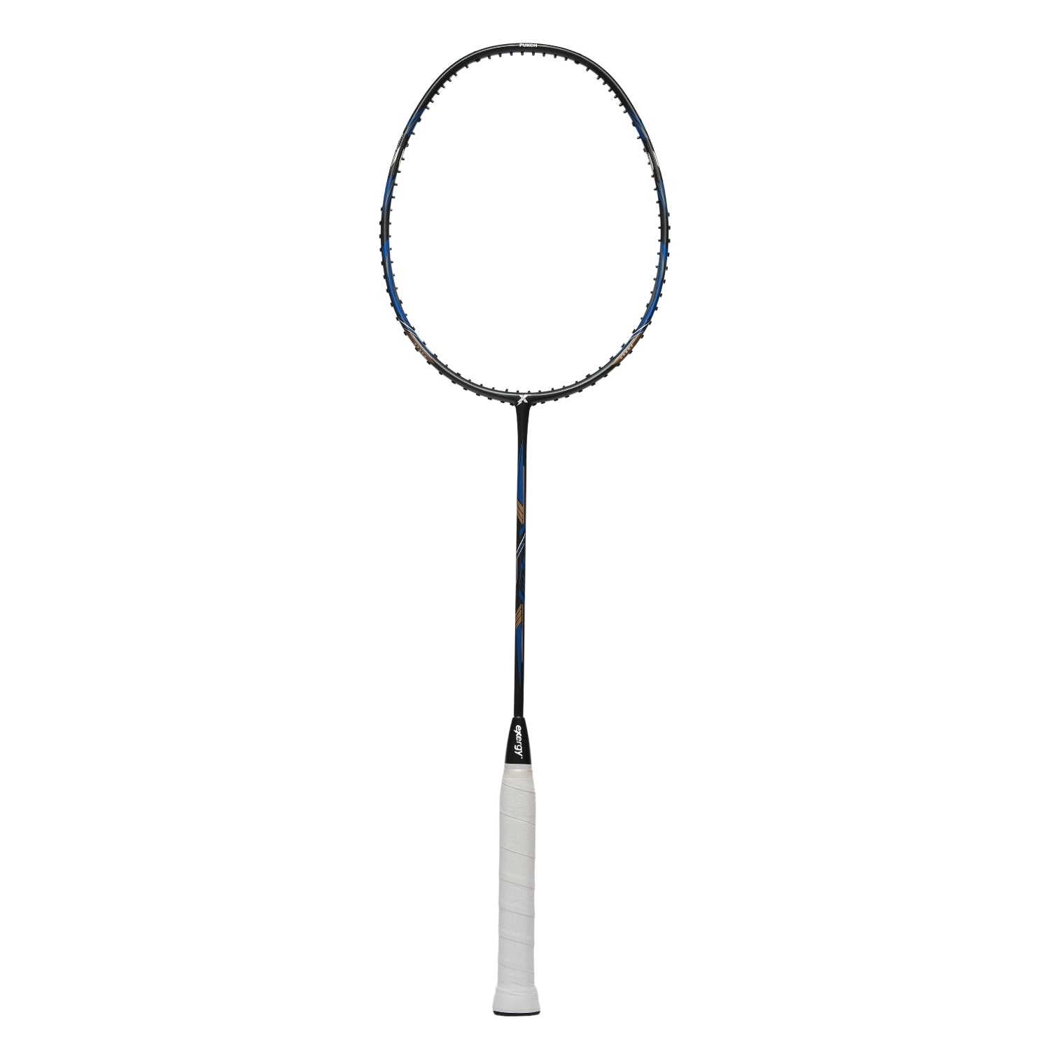 Exergy Punch Badminton Racket - Lightweight 79g, 32 lbs Tension, Pre-Strung with Full Cover - Best Price online Prokicksports.com