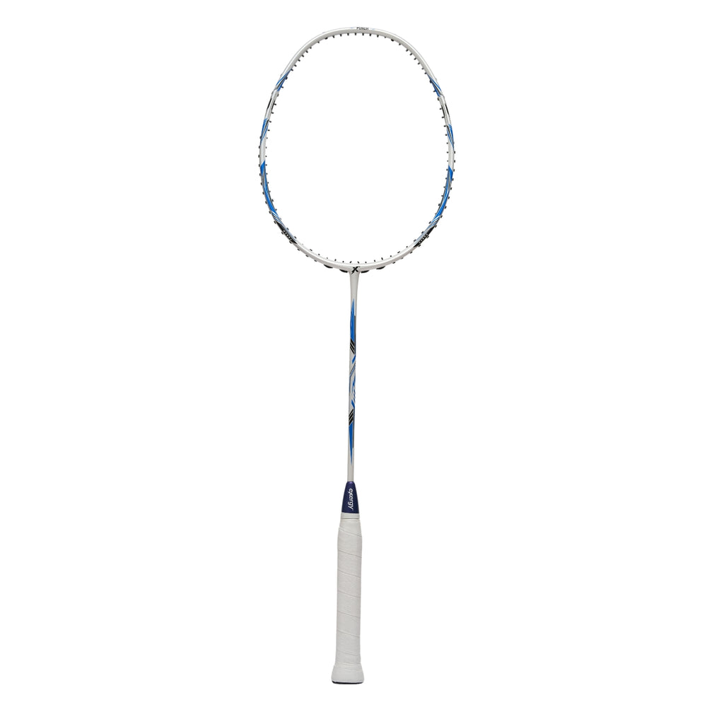 Exergy Punch Badminton Racket - Lightweight 79g, 32 lbs Tension, Pre-Strung with Full Cover - Best Price online Prokicksports.com