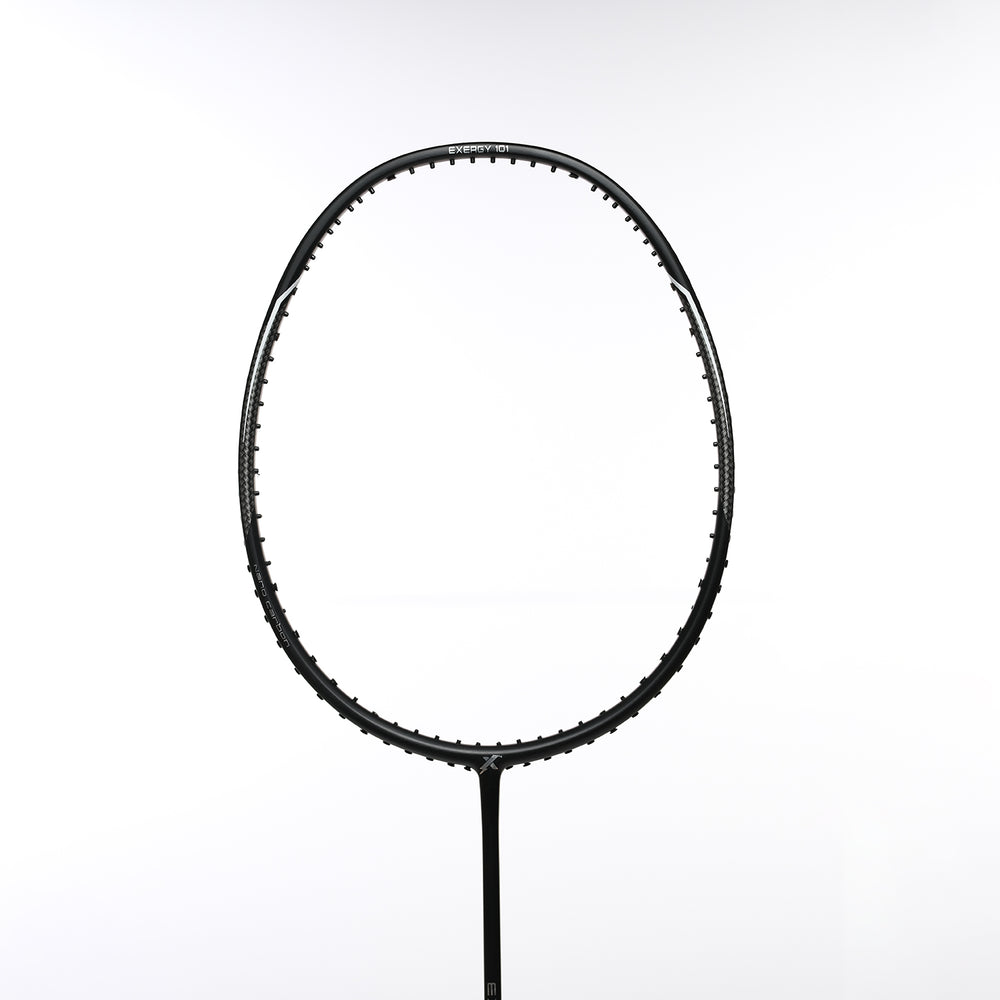 Exergy 101 Badminton Racket - 82g, 28 lbs Tension, Pre-Strung with Full Cover - Best Price online Prokicksports.com
