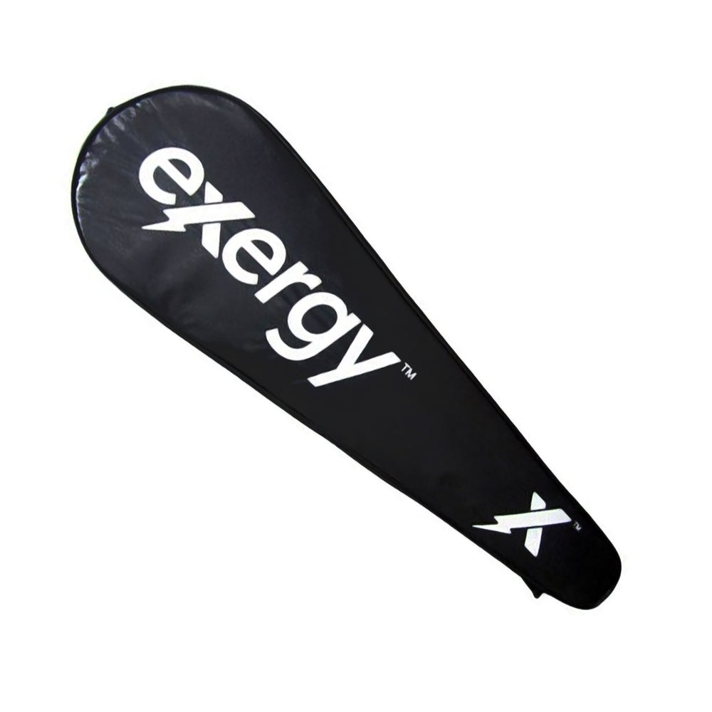 Exergy Punch Badminton Racket - Lightweight 79g, 32 lbs Tension, Pre-Strung with Full Cover - Best Price online Prokicksports.com