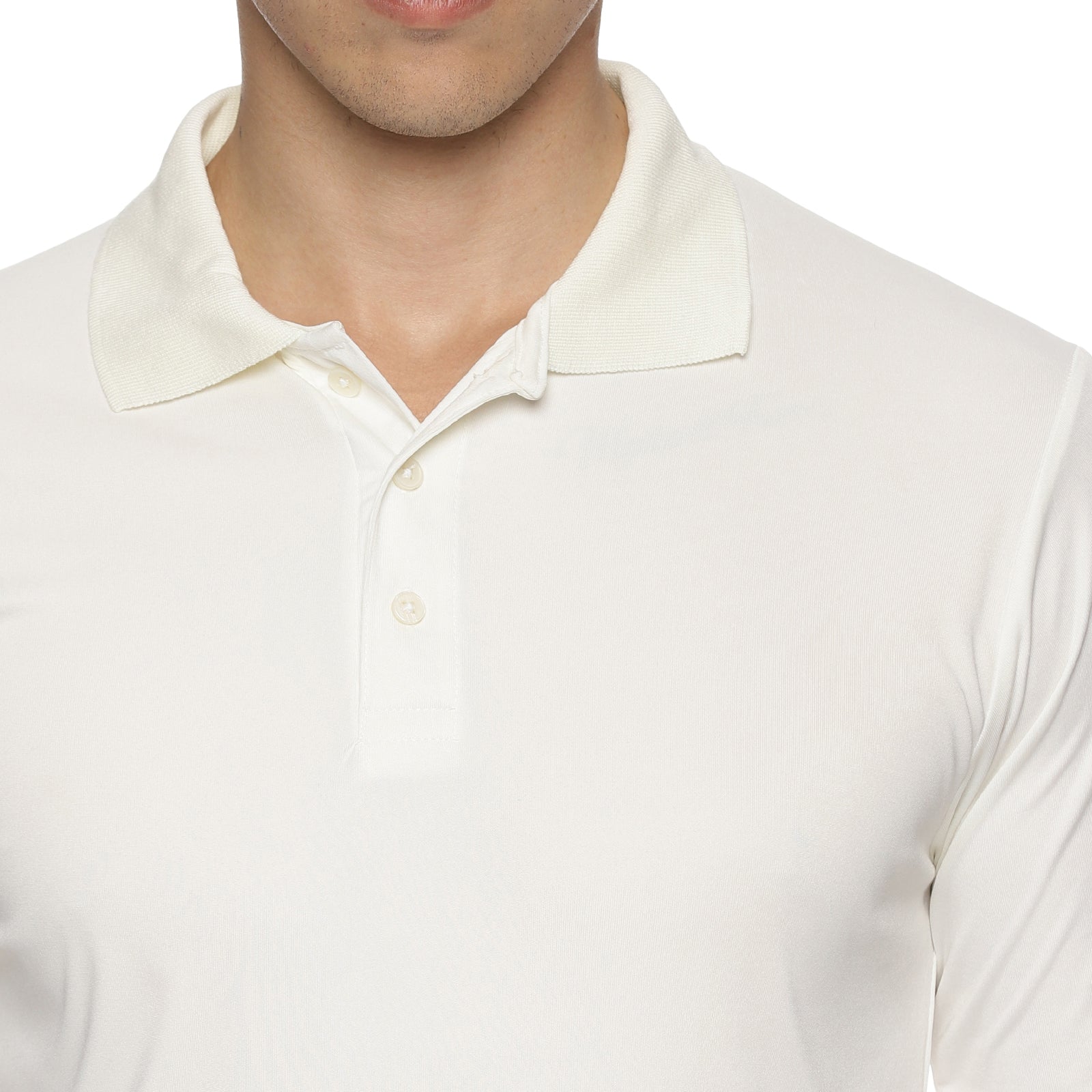 Prokick Ignite Full Sleeves Cricket T-Shirt, Off White - Best Price online Prokicksports.com