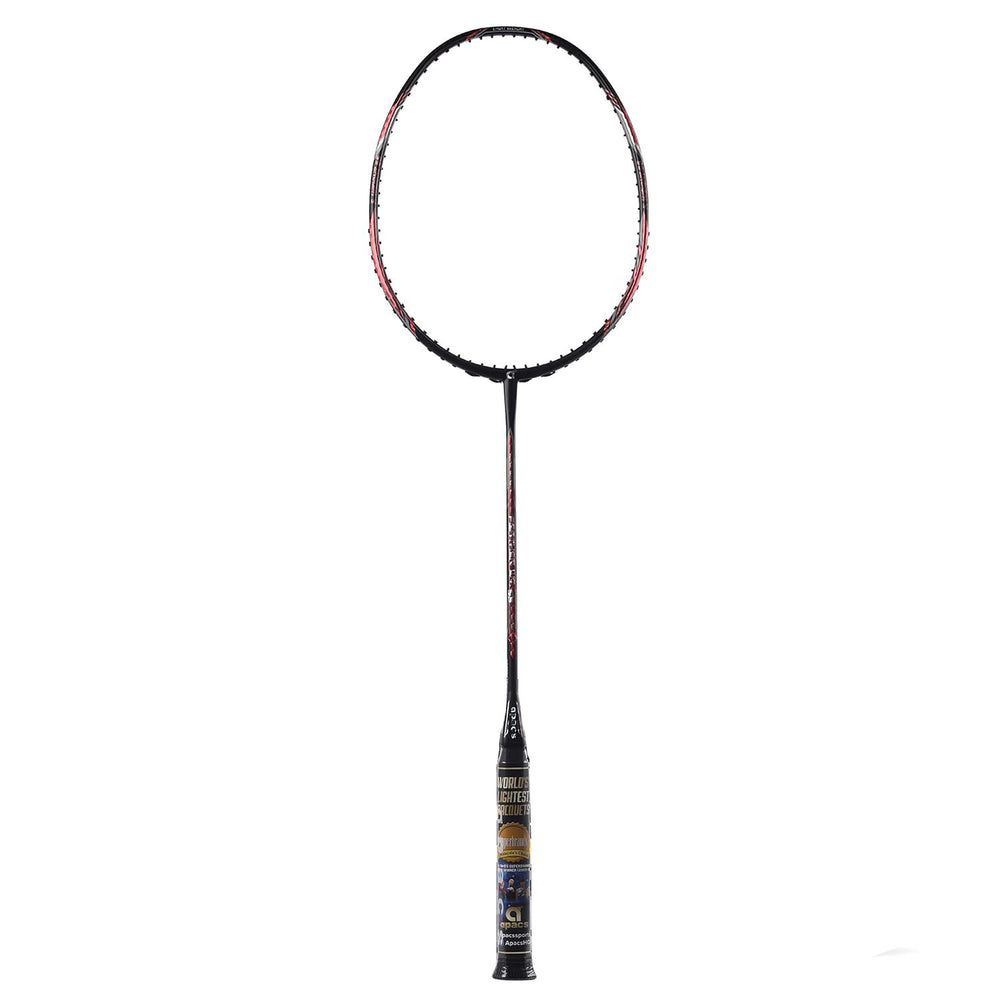 Apacs Feather Weight 55 Unstrung Badminton Racquet | Ultra-Light 58g Frame | High Modulus Graphite | Powerful Smash Control | Advanced Speed Racquet - Best Price online Prokicksports.com