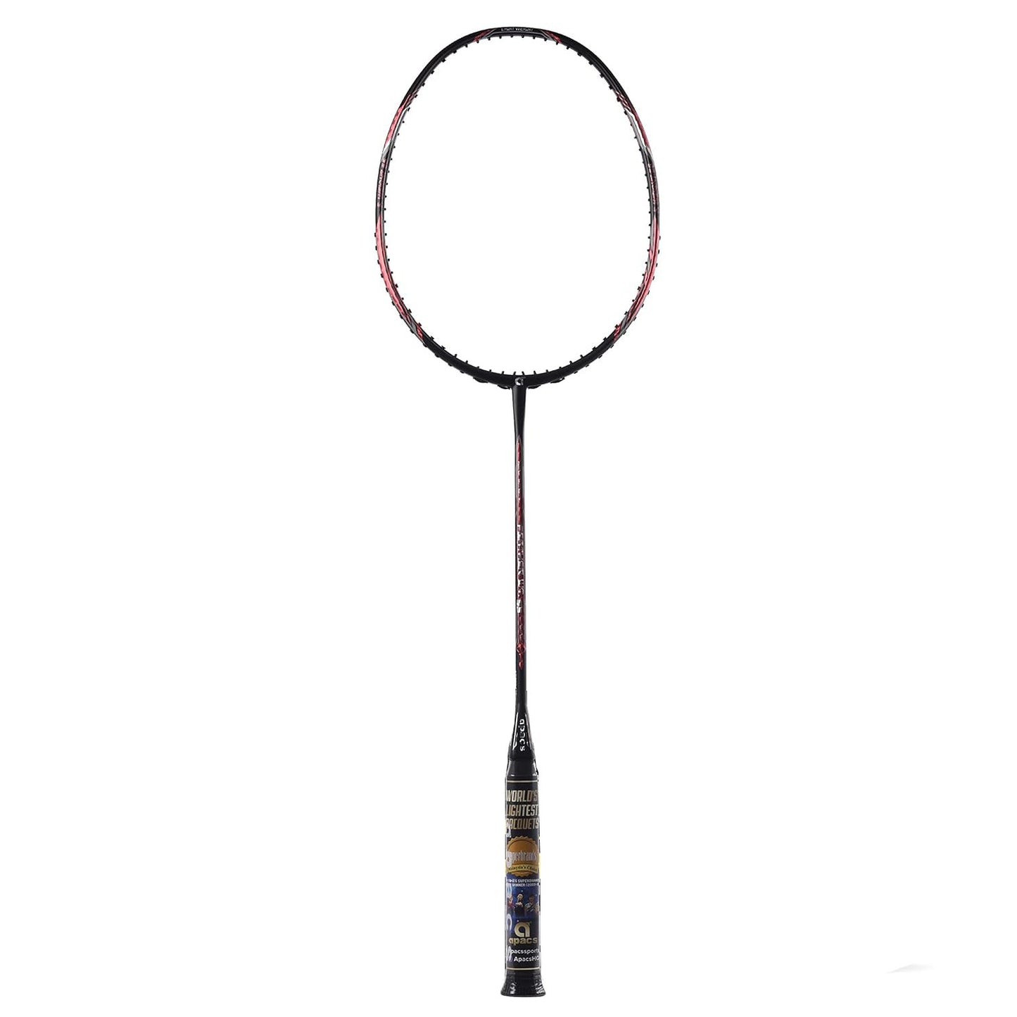 Apacs Feather Weight 55 Unstrung Badminton Racket (8U-G2) - Best Price online Prokicksports.com