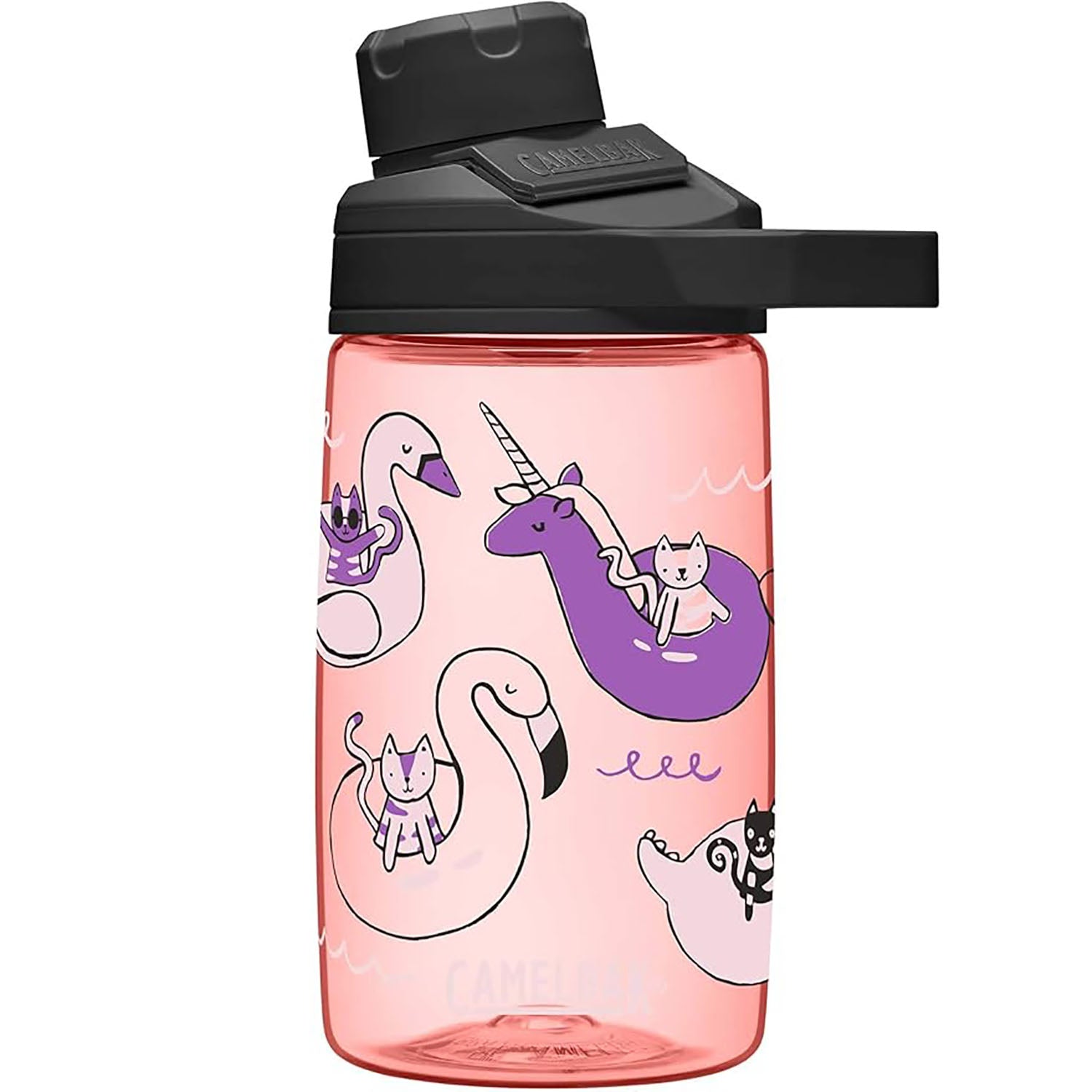 CamelBak Chute Mag Kids 14oz Water Bottle – Leak-Proof Tritan Bottle with Fun Floatie Cats Design (400ml) - Best Price online Prokicksports.com