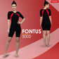 Airavat Fontus 5005 Women’s Swimming Half Body Suit | Quick-Dry, Stretchable & Comfortable | Chlorine-Resistant Swimwear for Training, Pool, and Beach | Stylish & Durable