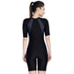 Airavat Fontus 5005 Women’s Swimming Half Body Suit | Quick-Dry, Stretchable & Comfortable | Chlorine-Resistant Swimwear for Training, Pool, and Beach | Stylish & Durable - Best Price online Prokicksports.com