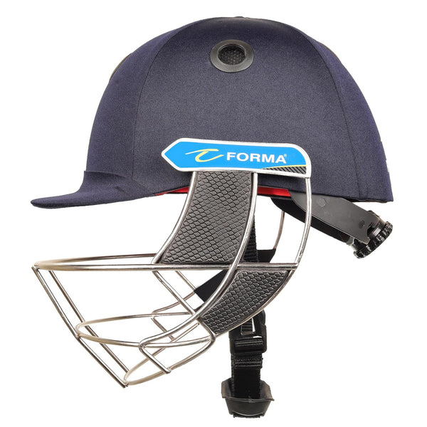 Forma Carbon X Lite SST Cricket Helmet – Lightweight Stainless Steel Grill Helmet with High-Impact Protection for Professional and Club Cricketers