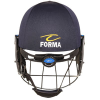 Forma Pro Axis Mild Steel Cricket Helmet (Navy Blue) - Medium - Adjustable Chin Strap | Moisture-Wicking Padding - Best Price online Prokicksports.com