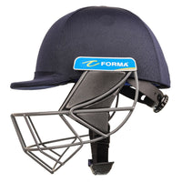 Forma Pro Axis Mild Steel Cricket Helmet (Navy Blue) - Medium - Adjustable Chin Strap | Moisture-Wicking Padding - Best Price online Prokicksports.com