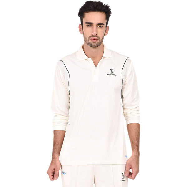 Kookaburra Full Sleeve Cricket Shirt – Breathable Lightweight Match Jersey for Comfort, Performance & Sun Protection on the Field