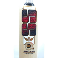 SS GG Smacker Extreme English Willow Cricket Bat – Thick Edge Lightweight Power Bat for Leather Ball Cricket, Professional & Club Level Play - Best Price online Prokicksports.com