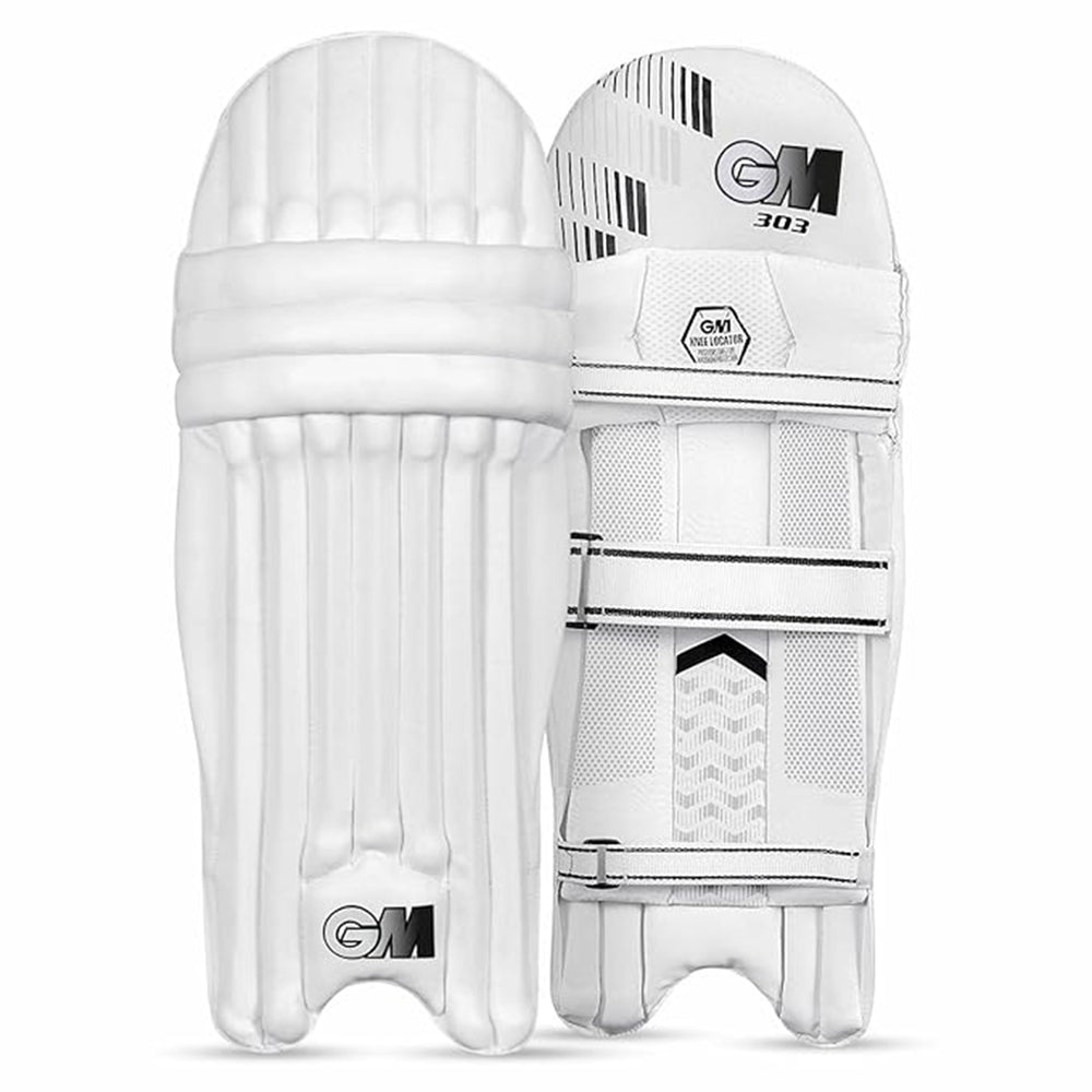 GM 303 RH Batting Legguard – Right Handed | Lightweight and Durable Cricket Pads for Ultimate Protection