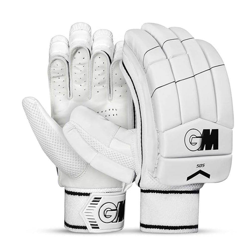 GM 505 RH Batting Gloves – Right Handed | Lightweight, Durable, and Comfortable Cricket Gloves for Enhanced Protection