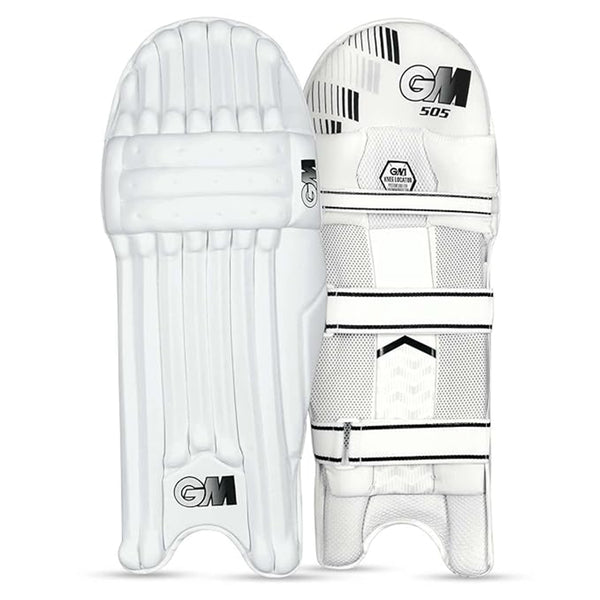 GM 505 RH Batting Legguard – Right Handed | Lightweight, Durable, and Comfortable Cricket Pads for Maximum Protection