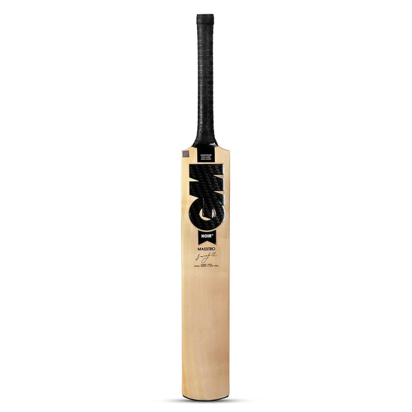 GM Noir Maestro Kashmir Willow Cricket Bat | Men's Cricket Bat | Powerful & Durable for Leather Ball Cricket