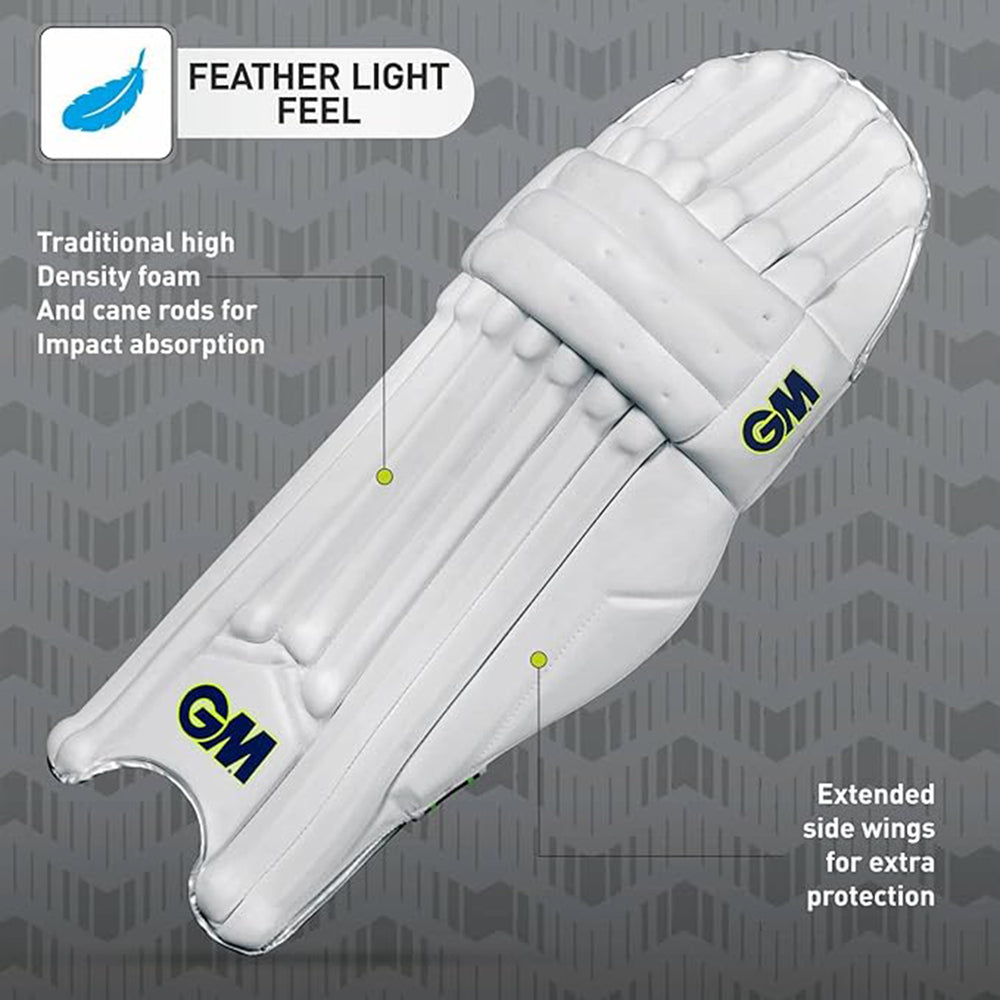 GM Prima 606 RH Batting Legguard – Men’s | Lightweight, Durable, and Comfortable Cricket Pads for Maximum Protection - Best Price online Prokicksports.com