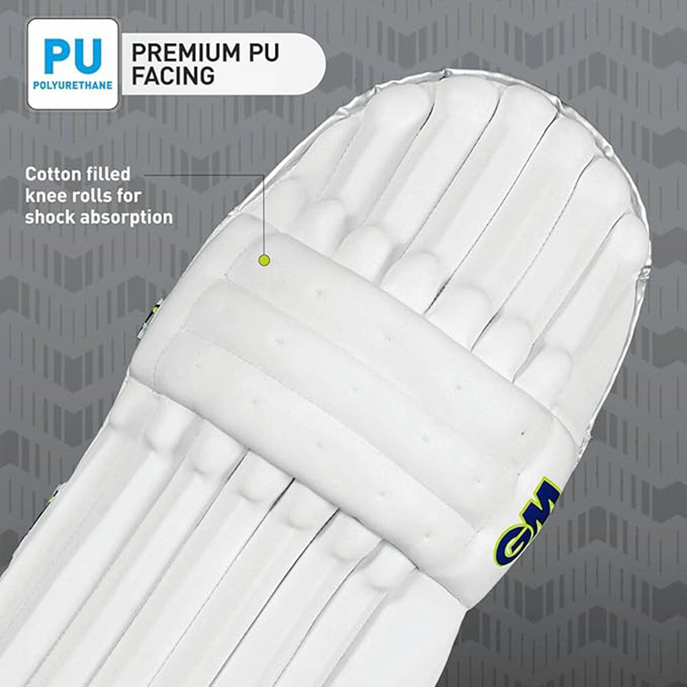 GM Prima 606 RH Batting Legguard – Men’s | Lightweight, Durable, and Comfortable Cricket Pads for Maximum Protection - Best Price online Prokicksports.com