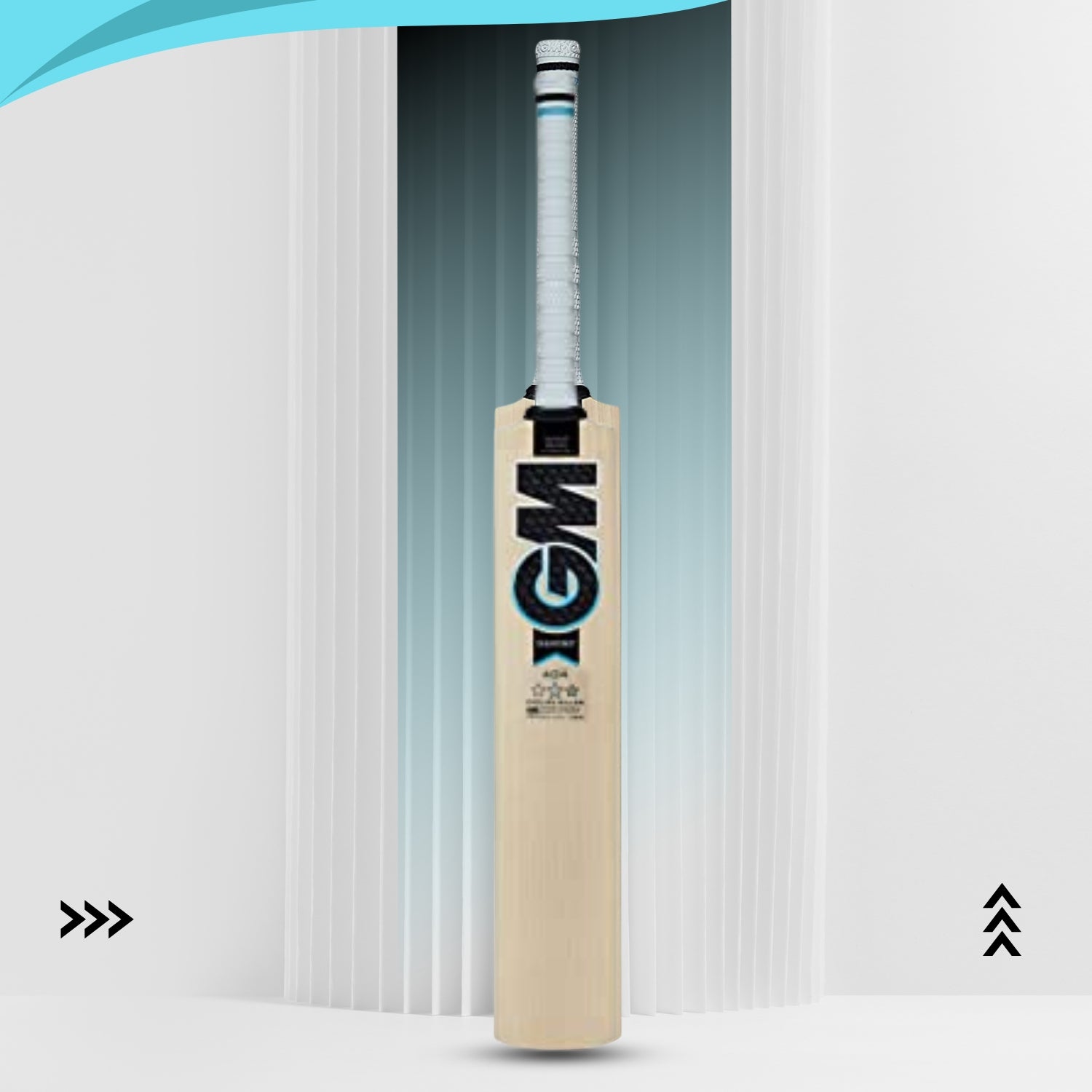 GM Diamond 404 English Willow Cricket Bat - Best Price online Prokicksports.com