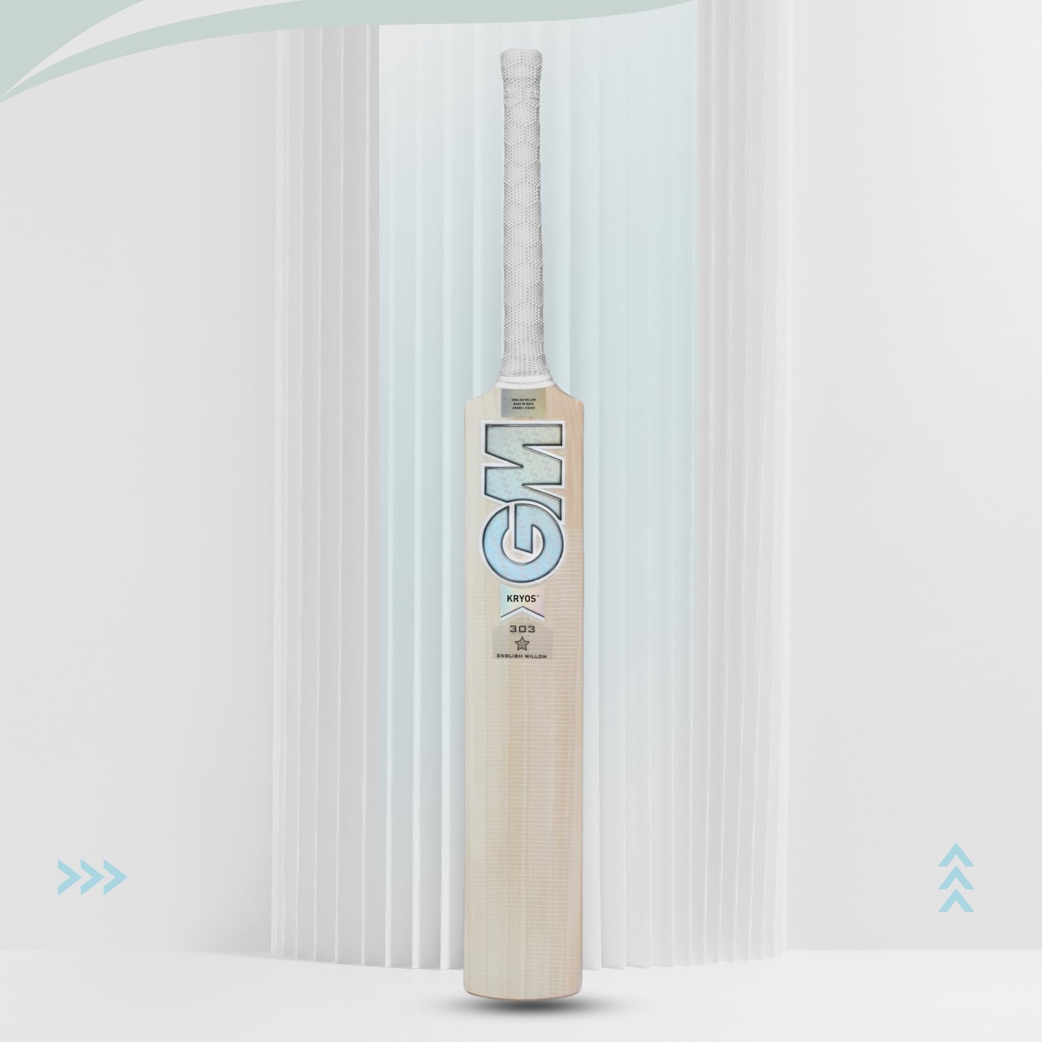 GM Kryos 303 English Willow Cricket Bat - Best Price online Prokicksports.com