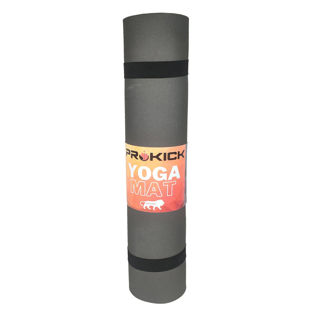 Prokick Anti Skid EVA Yoga mat with Strap, 4MM - Best Price online Prokicksports.com
