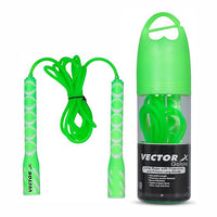 Vector X VX-Galaxy Adjustable Speed Jump Rope – Lightweight Fitness Skipping Rope for Cardio, Weight Loss, CrossFit, MMA, Home & Gym Workouts - Best Price online Prokicksports.com