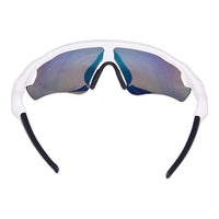 DSC Glider Cricket Sunglasses – White | UV Protected Sports Eyewear for Outdoor Cricket & Training - Best Price online Prokicksports.com