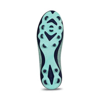 Vector X Cyber Football Studs Sports Shoe | Hybrid FG/AG Sole | Lightweight Synthetic Upper | Enhanced Traction | Sea Green/Navy - Best Price online Prokicksports.com