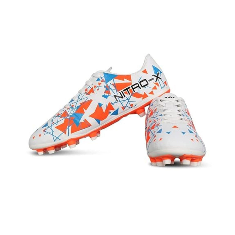 Vector X Nitro-X Football Shoes | FG/AG Hybrid Studs | Ultra-Lightweight Synthetic Upper | Explosive Acceleration | Men's Performance Cleats - Best Price online Prokicksports.com