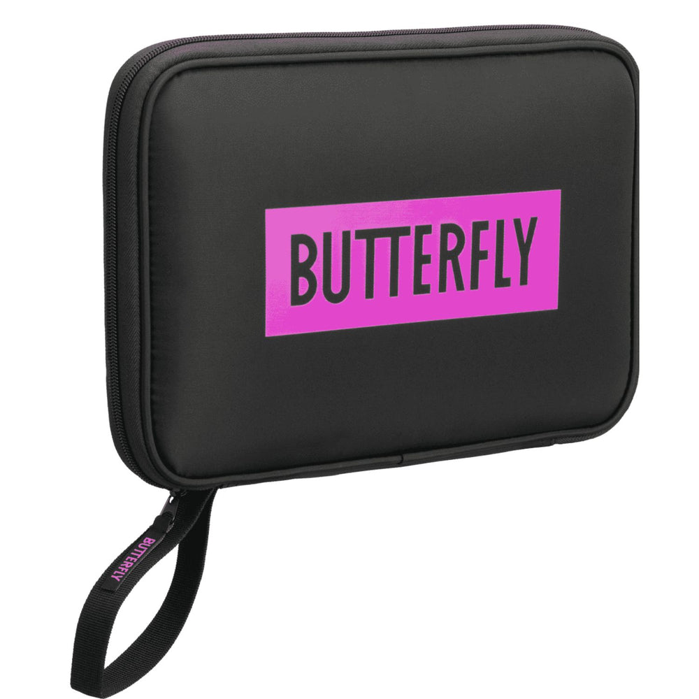 Butterfly BD Tour Case II Table Tennis Racket Case with Cover | Holds 2 Rackets & 4 Balls | Hard Shell with Inner Foam Cut-Outs & Outer Protective Cover - Best Price online Prokicksports.com