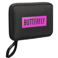 Butterfly BD Tour Case II Table Tennis Racket Case with Cover | Holds 2 Rackets & 4 Balls | Hard Shell with Inner Foam Cut-Outs & Outer Protective Cover - Best Price online Prokicksports.com