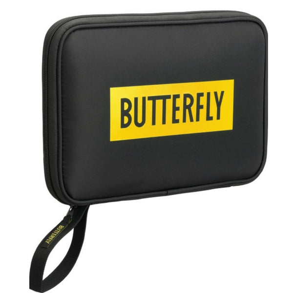 Butterfly BD Tour Case II Table Tennis Racket Case with Cover | Holds 2 Rackets & 4 Balls | Hard Shell with Inner Foam Cut-Outs & Outer Protective Cover