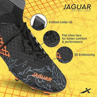 Vector X Jaguar Football Shoes | PU Synthetic Upper | Lightweight Studded Design | Enhanced Comfort | Multi-Surface Traction - Best Price online Prokicksports.com