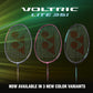 Yonex Voltric Lite 35i HM Graphite Head Heavy Badminton Strung Racquet | NANOMESH NEO & ISOMETRIC Power Frame with Full Cover