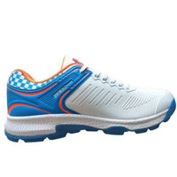 Gray Nicolls GN VOLT XW Pro Cricket Shoes (Blue/Orange) | Rubber Studs | Lightweight Design | Cushioned Midsole - Best Price online Prokicksports.com
