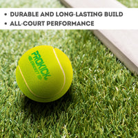 Prokick Light Weight Cricket Tennis Ball, Yellow - 30 Box (6 Balls Per Box) - Best Price online Prokicksports.com
