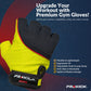 Prokick GYM Gloves GripX | Standard Size | Non-Slip Palm Grip | Wrist Support & Breathable Design for Weightlifting, Fitness & Training - Best Price online Prokicksports.com