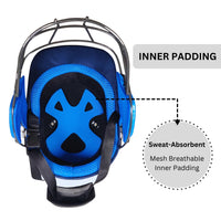 Prokick Guardian Helmet with Steel Grill, Navy - Best Price online Prokicksports.com