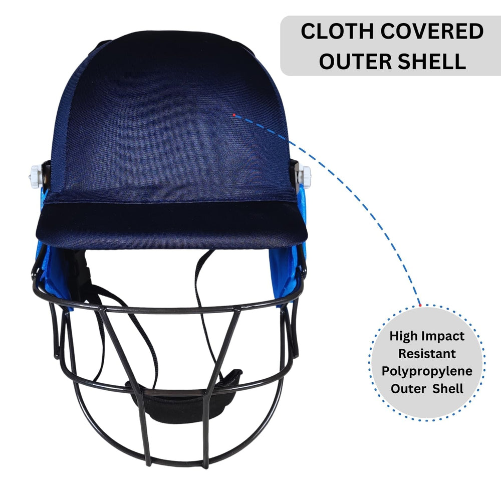 Prokick Guardian Helmet with Steel Grill, Navy - Best Price online Prokicksports.com