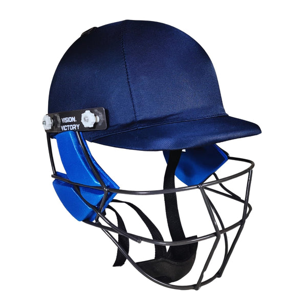 Prokick Guardian Helmet with Steel Grill, Navy