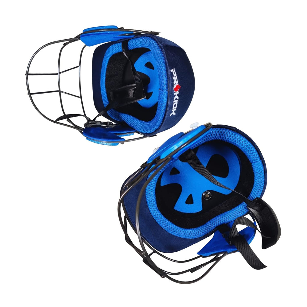 Prokick Guardian Helmet with Steel Grill, Navy - Best Price online Prokicksports.com
