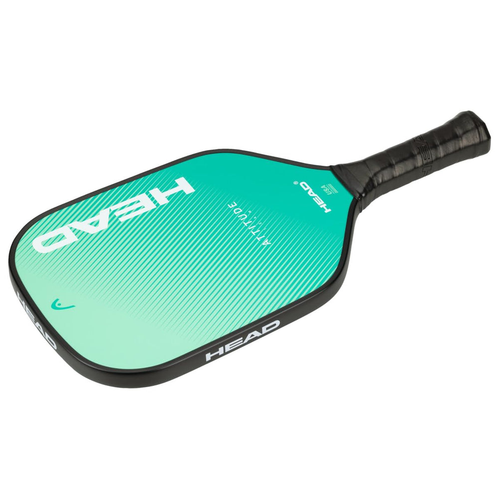 Head Attitude Team Pickleball Paddle | Lightweight 230g | Cyan | 4 1/8 Grip Size | Durable & High-Performance for Control & Power - Best Price online Prokicksports.com