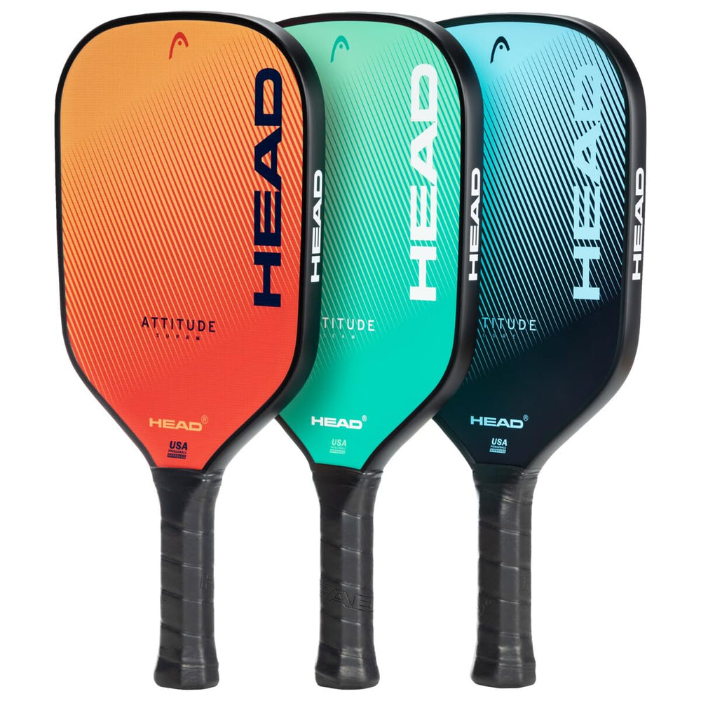 Head Attitude Team Pickleball Paddle | Lightweight 230g | Cyan | 4 1/8 Grip Size | Durable & High-Performance for Control & Power - Best Price online Prokicksports.com