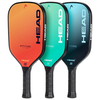 Head Attitude Team Pickleball Paddle | Lightweight 230g | Cyan | 4 1/8 Grip Size | Durable & High-Performance for Control & Power - Best Price online Prokicksports.com