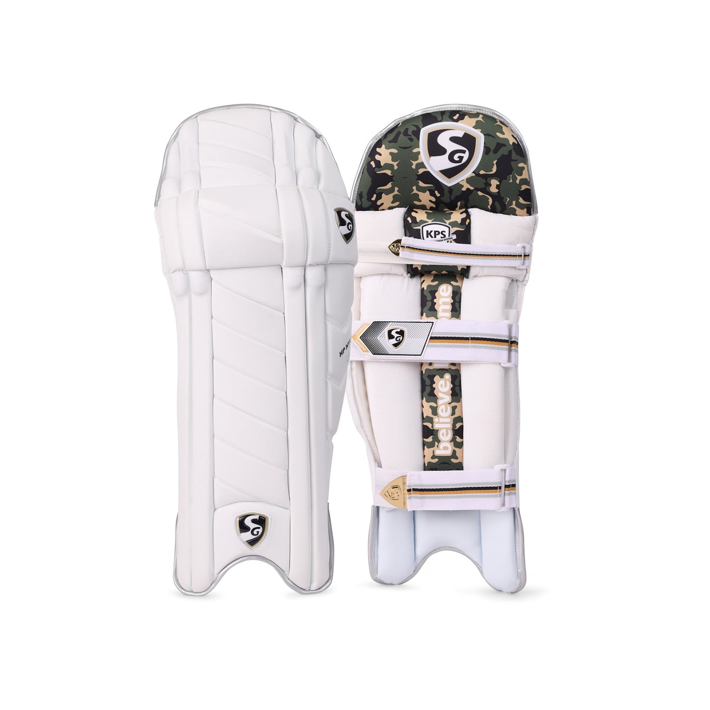 SG HP Nylite Right Hand Cricket Batting Legguards – Lightweight Batting Pads with HD Foam, Side Wings & Comfort Fit for Match Performance - Best Price online Prokicksports.com