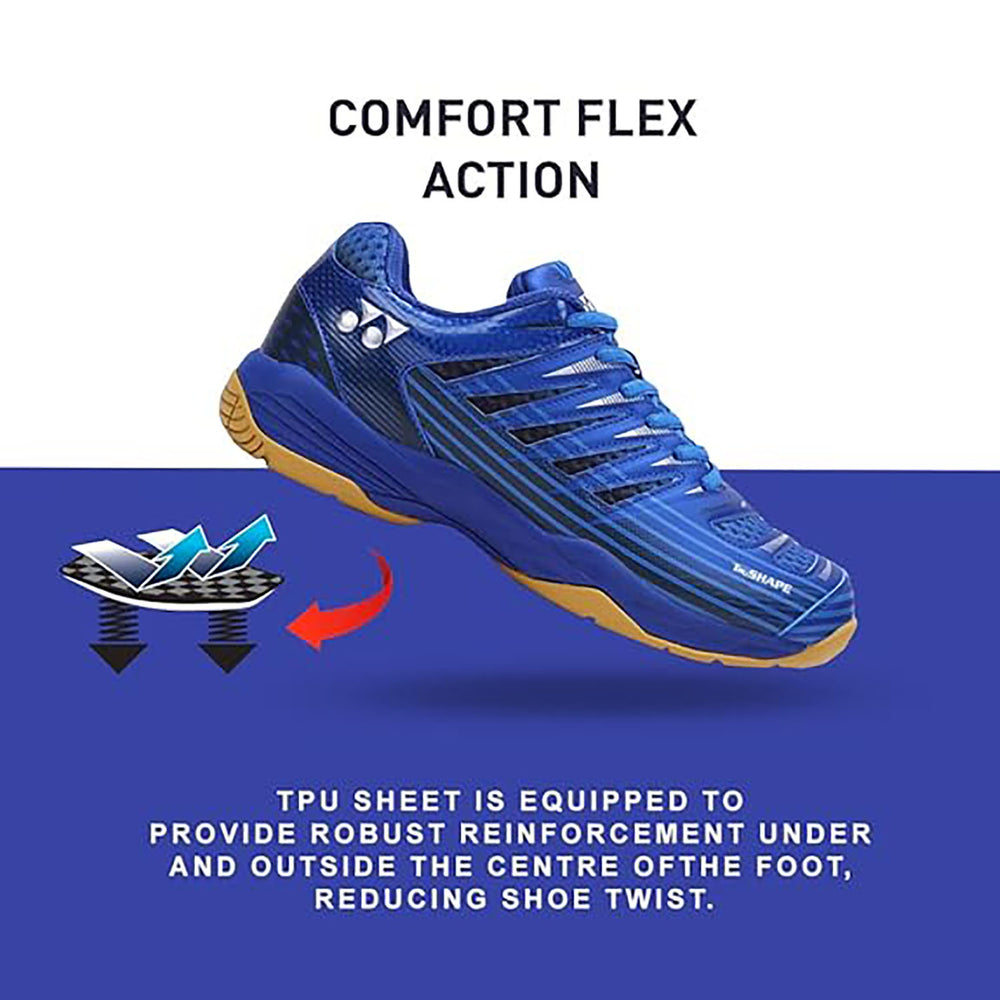 Yonex Tour Dominant 2 Men’s Badminton Shoes – Lightweight, Non-Marking, Shock Absorbing Sole with Superior Grip for Indoor Court Performance - Best Price online Prokicksports.com