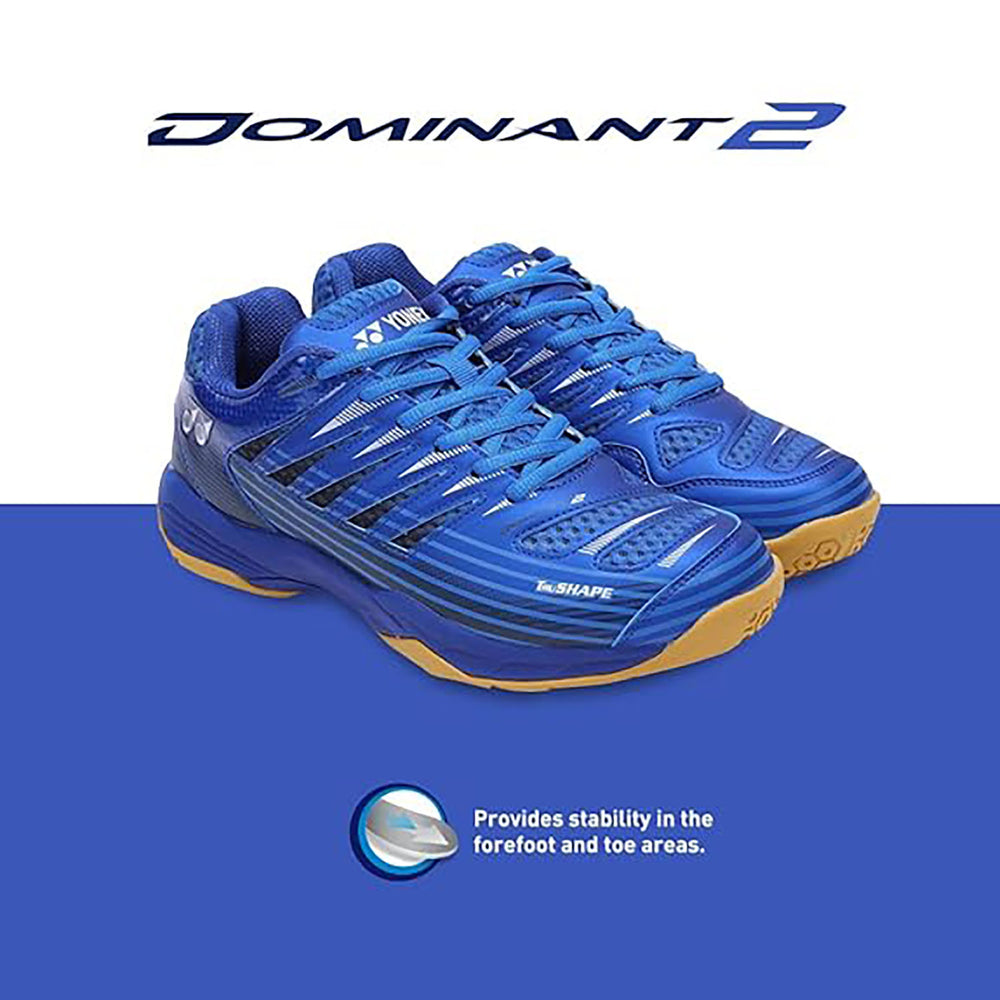 Yonex Tour Dominant 2 Men’s Badminton Shoes – Lightweight, Non-Marking, Shock Absorbing Sole with Superior Grip for Indoor Court Performance - Best Price online Prokicksports.com